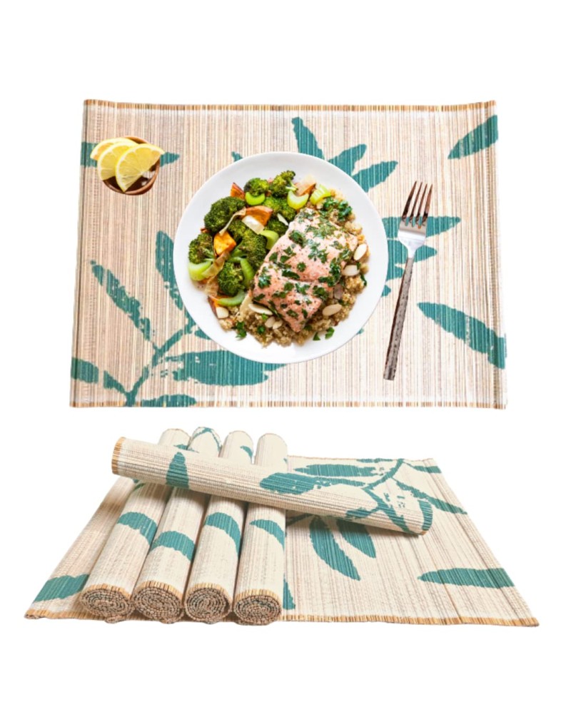 Napkin Blue Table Mat