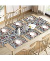 Flower Tapestry Table Mat