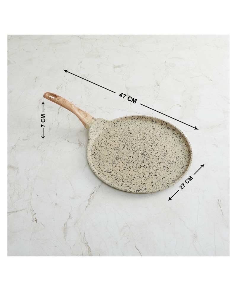 Triple Wood Handle Pan