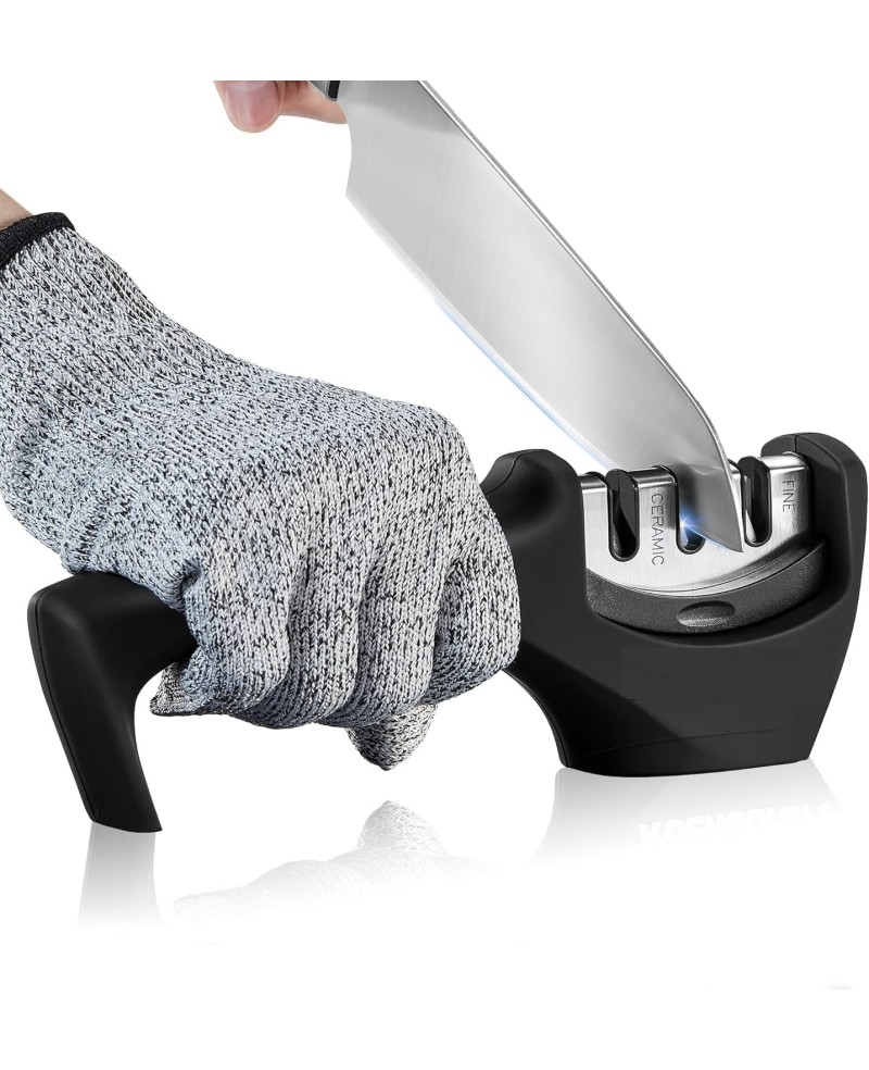 Manual Rod Knife Sharpener