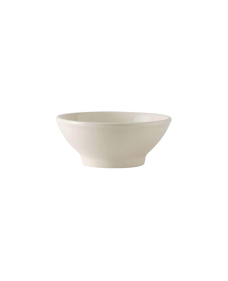 Eggshell Vitrified Salad Bowl