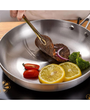 Three Layer Steel Frying Pan